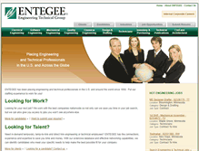 Tablet Screenshot of entegee.com